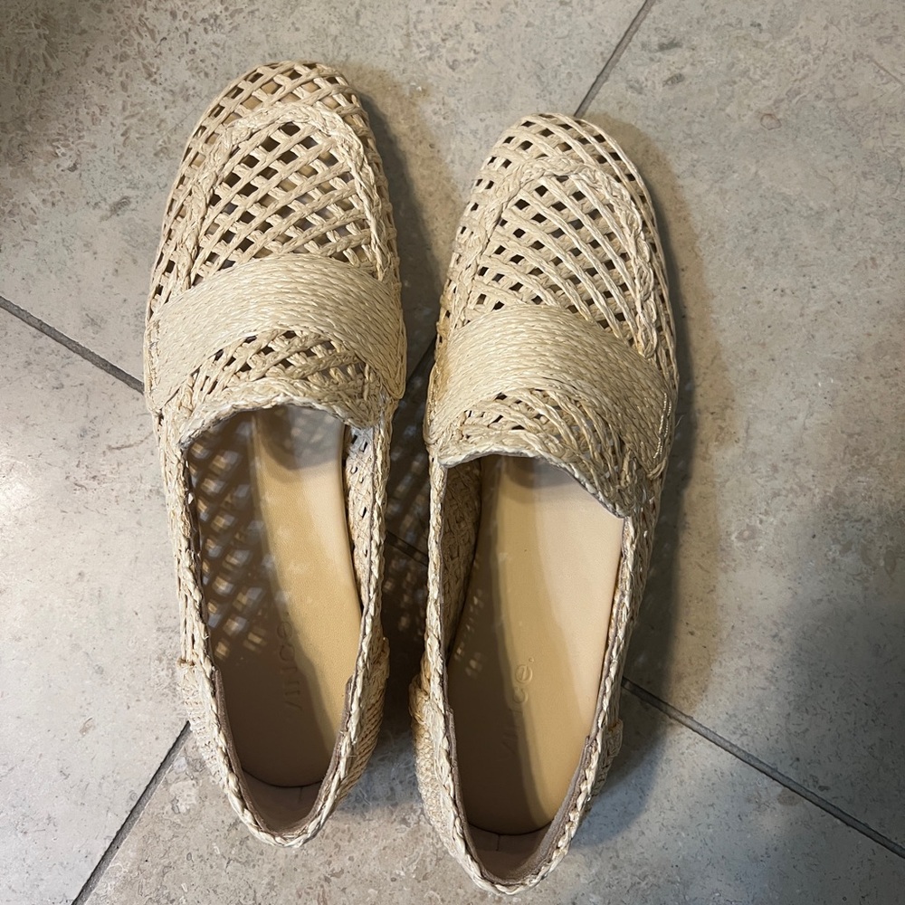Vince Cream Espadrille Loafers